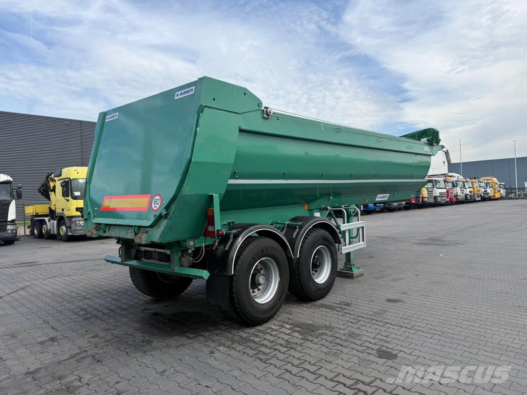Kaiser Robuste S3302V 2-assige Kipper oplegger – Elektris Piekabes pašizgāzēji