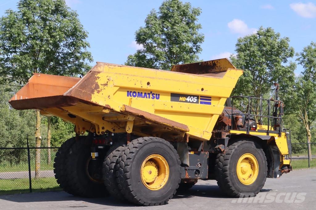 Komatsu HD405 -8E0 | 77 TON | GOOD TIRES Atliekų išvežimo technika