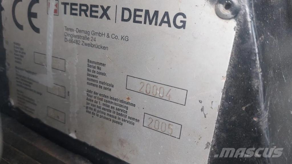 Terex CC400 Pásové žeriavy