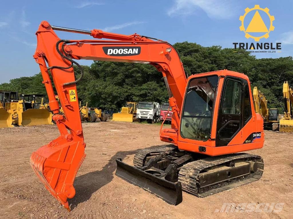 Doosan DH 80 Bagri goseničarji