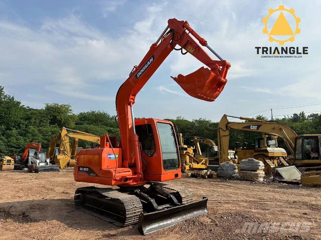 Doosan DH 80 Bagri goseničarji