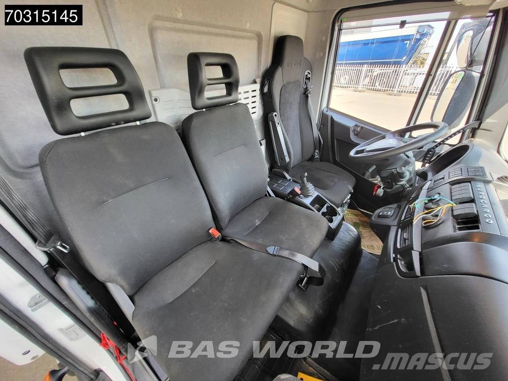 Iveco Eurocargo 75E190 4X2 Damaged truck 1000kg Ladebord شاحنات ذات هيكل صندوقي