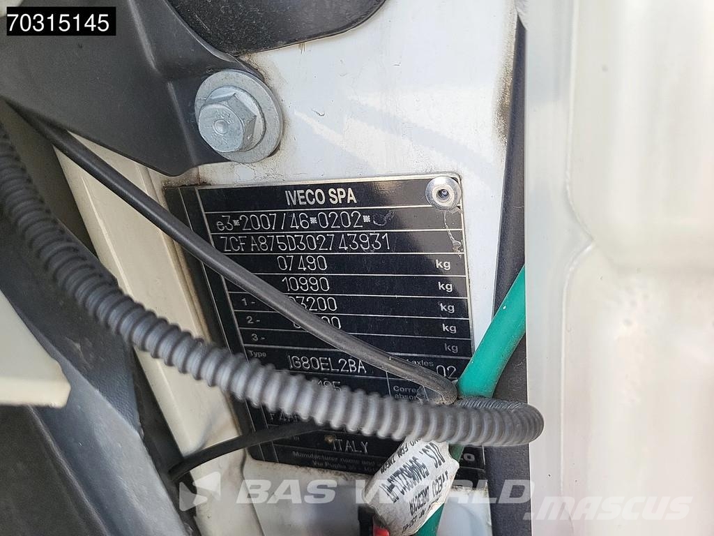 Iveco Eurocargo 75E190 4X2 Damaged truck 1000kg Ladebord Camion cassonati