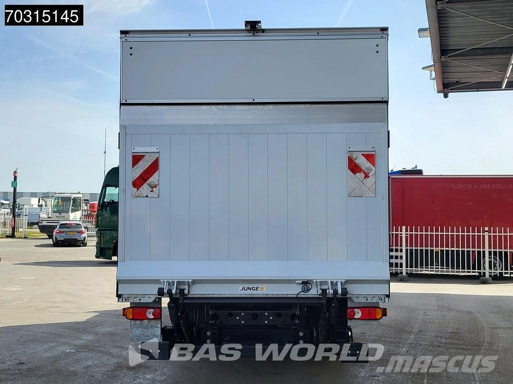 Iveco Eurocargo 75E190 4X2 Damaged truck 1000kg Ladebord شاحنات ذات هيكل صندوقي