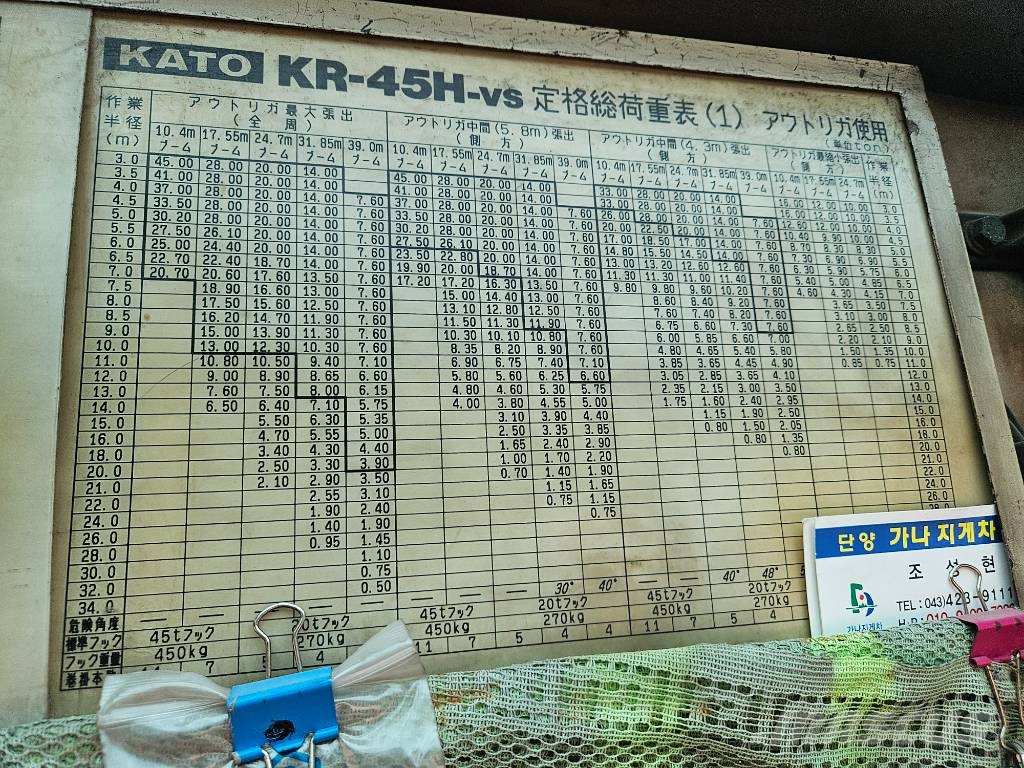 Kato kr-45h-vs Dış cephe asansörleri