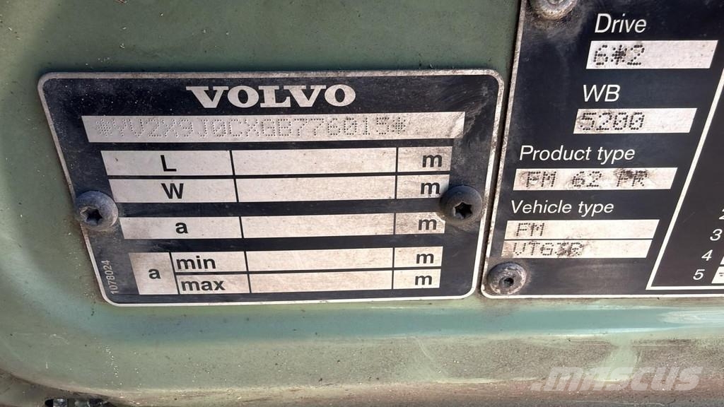Volvo FM 330 6X2 EURO 6 13/OLYMPUS 21W شاحنات المخلفات
