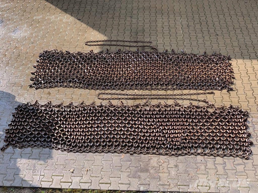 CAT CHAINS/ŁAŃCUCHY NA KOŁA(,VOLVO,KOMATSU,HITACHI) Esteiras, correntes e material rodante