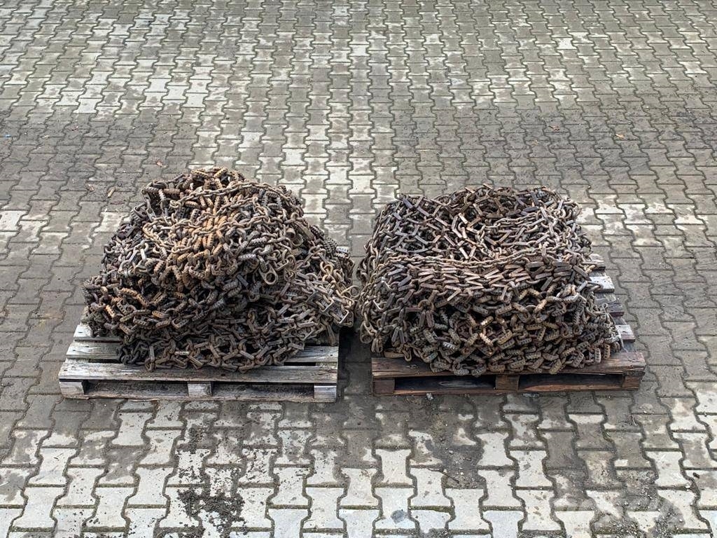 CAT CHAINS/ŁAŃCUCHY NA KOŁA(,VOLVO,KOMATSU,HITACHI) Esteiras, correntes e material rodante