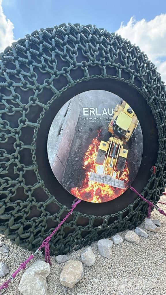 CAT CHAINS/ŁAŃCUCHY NA KOŁA(,VOLVO,KOMATSU,HITACHI) Esteiras, correntes e material rodante