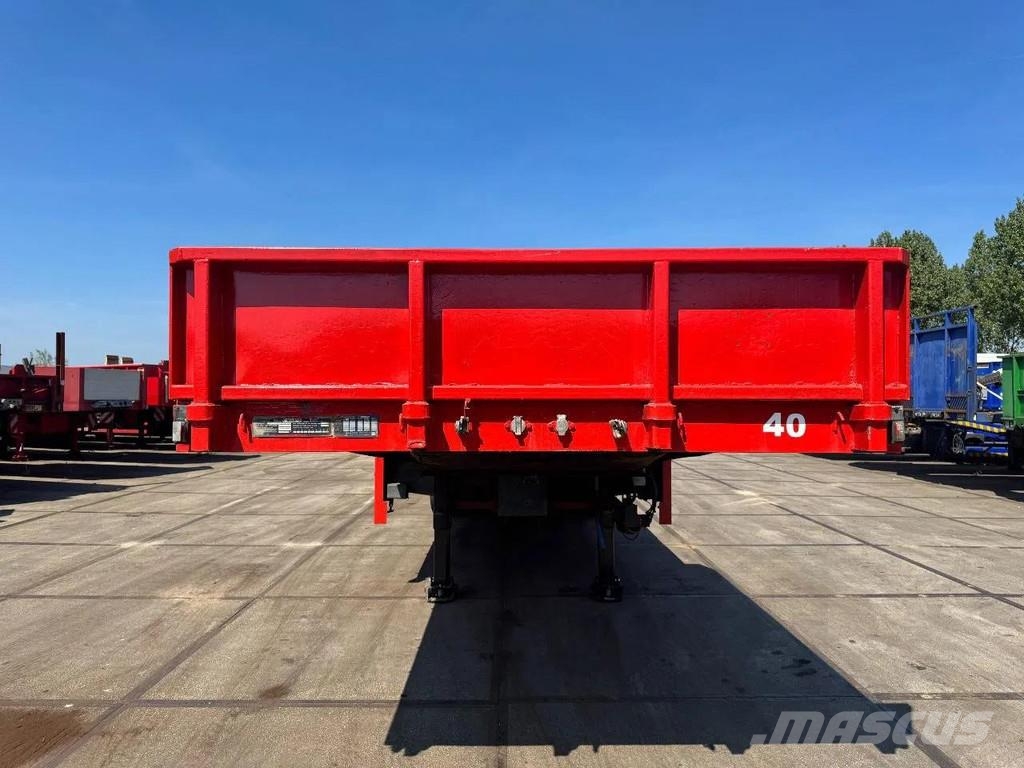 Nooteboom OSD-44-VV 3 AXLE SAF + 5 METER EXTENDABLE Low loader-semi-trailers