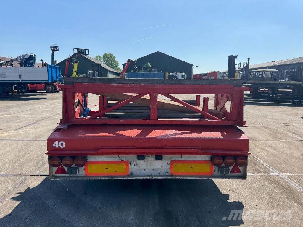 Nooteboom OSD-44-VV 3 AXLE SAF + 5 METER EXTENDABLE Low loader-semi-trailers