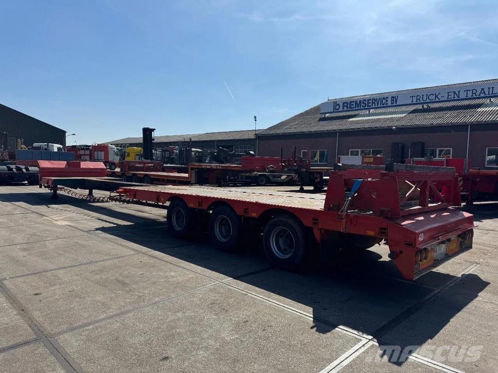 Nooteboom OSD-44-VV 3 AXLE SAF + 5 METER EXTENDABLE Low loader-semi-trailers