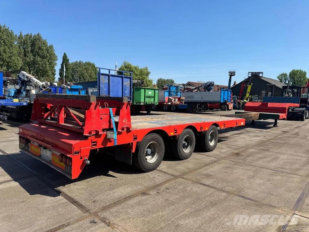 Nooteboom OSD-44-VV 3 AXLE SAF + 5 METER EXTENDABLE Low loader-semi-trailers