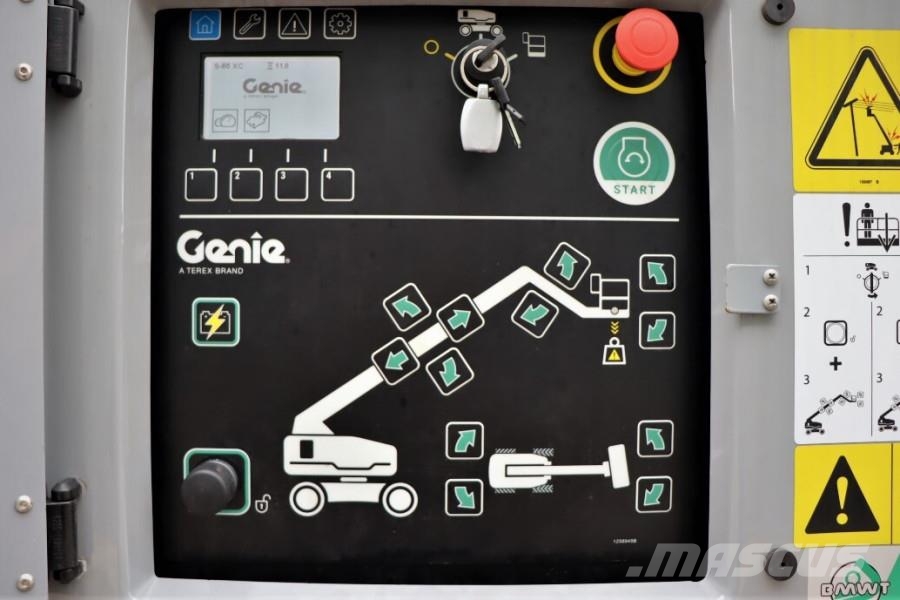 Genie S65XC Valid inspection, *Guarantee! Diesel, 4x4 Dr Telescopic boom lifts