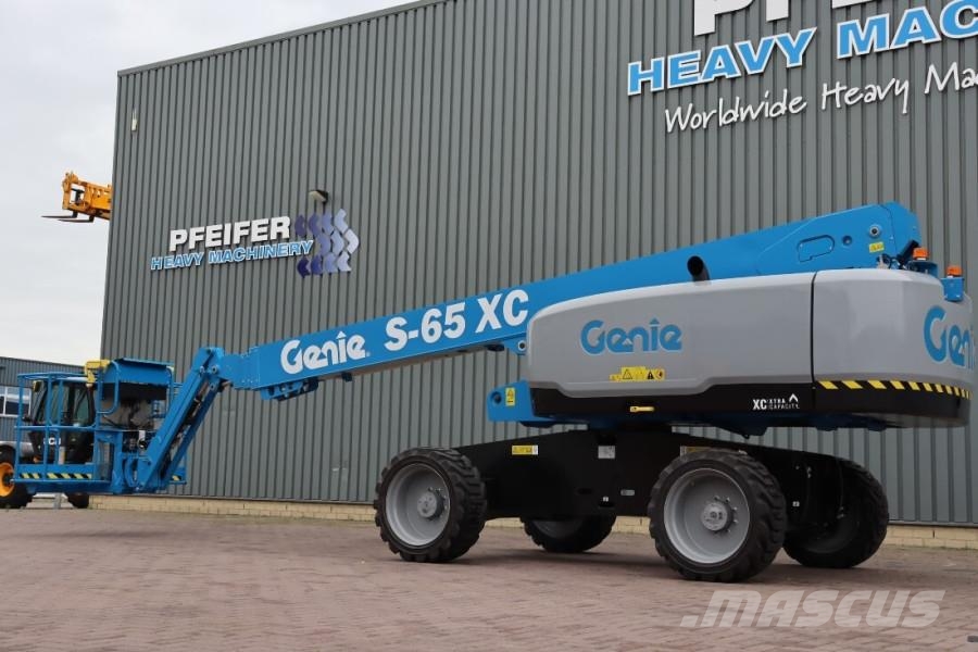 Genie S65XC Valid inspection, *Guarantee! Diesel, 4x4 Dr Telescopic boom lifts