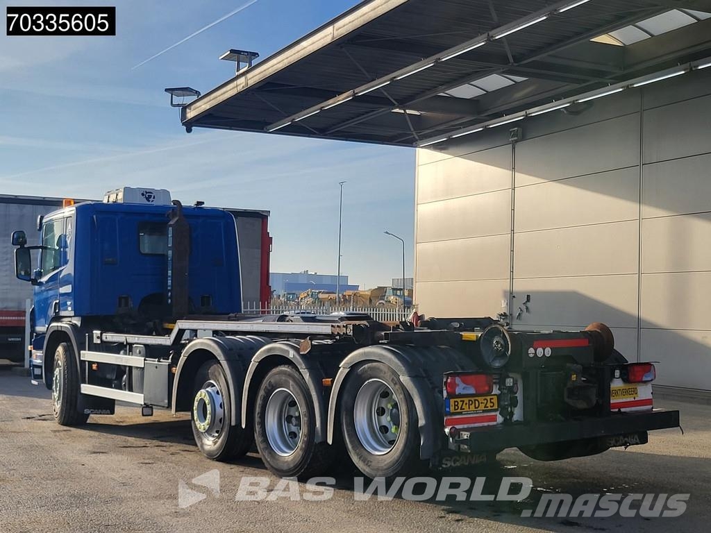 Scania P420 8X2 NL-truck APK VDL S-30-6600 containersyste Hook lift trucks