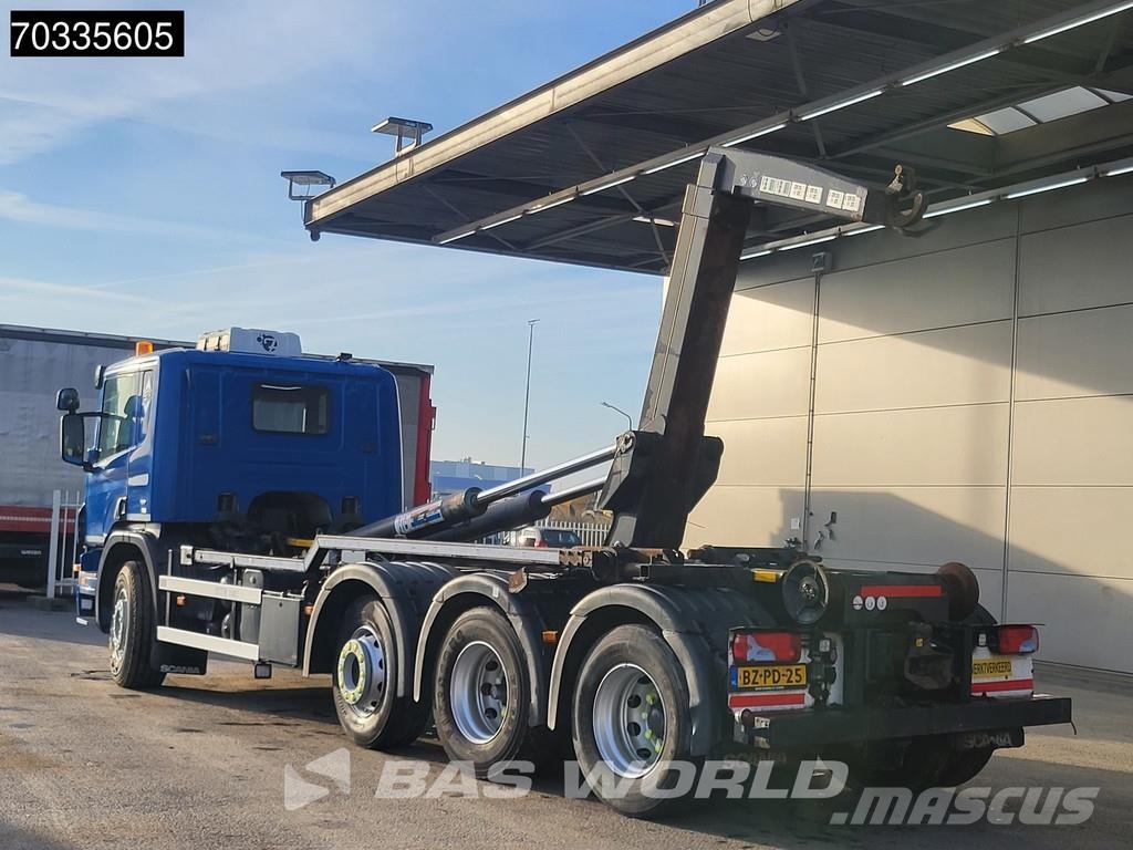 Scania P420 8X2 NL-truck APK VDL S-30-6600 containersyste Hook lift trucks