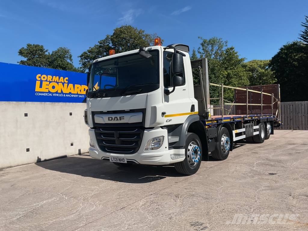 DAF CF 410 Autocarro pianale / argano
