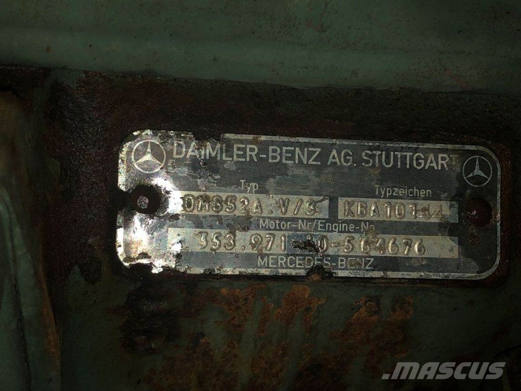 Mercedes-Benz OM 352A Engines