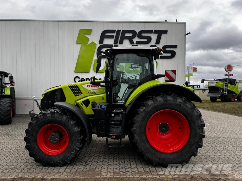 CLAAS AXION 870 CMATIC CEBIS 트랙터