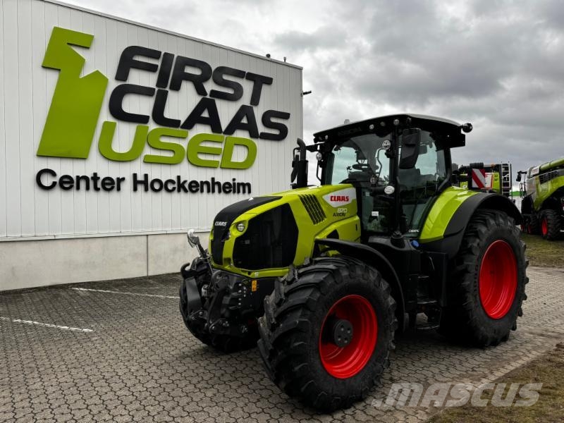 CLAAS AXION 870 CMATIC CEBIS 트랙터