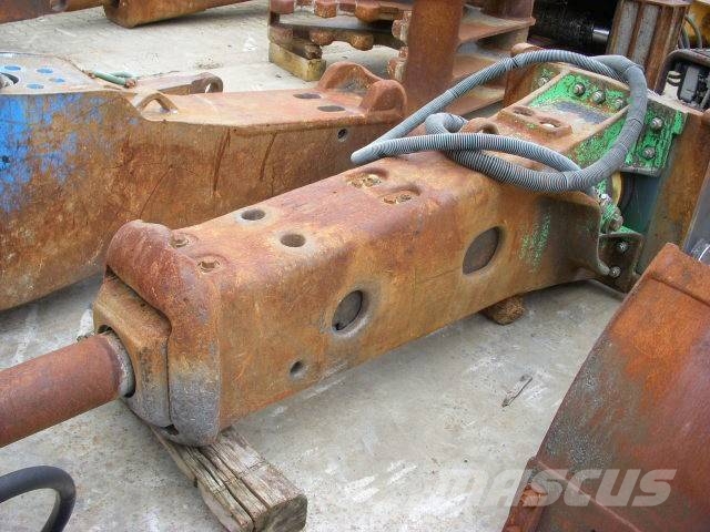 Montabert BRV 43 2.255 kg Liebherr SW 77 Martillos hidráulicos