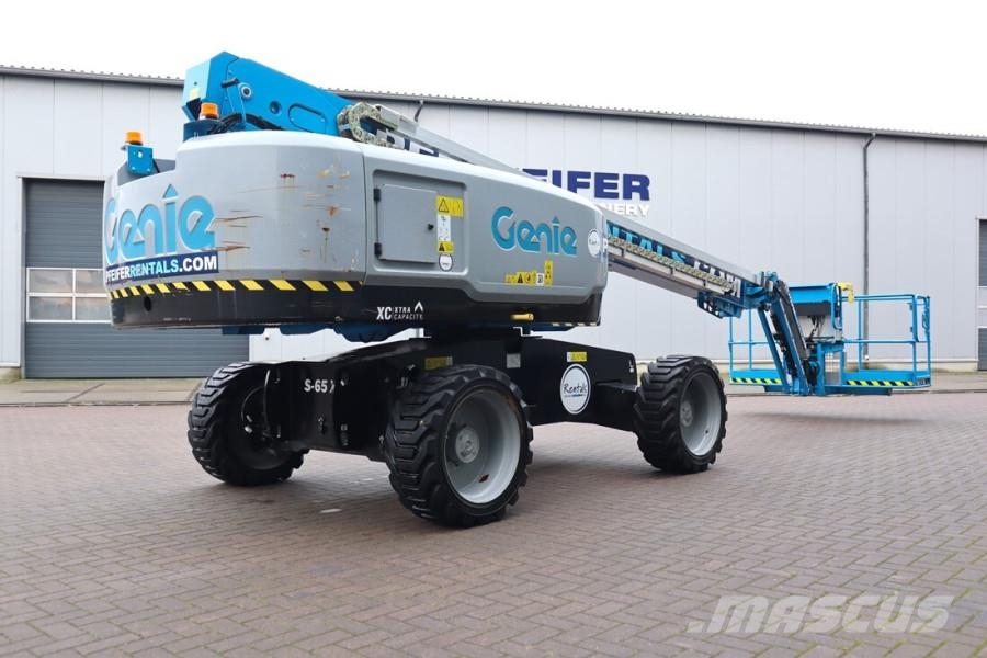Genie S65XC Valid inspection, *Guarantee! Diesel, 4x4 Dr Teleskopik personel platformları