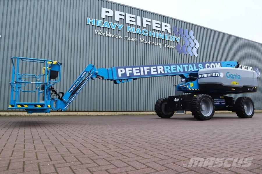 Genie S65XC Valid inspection, *Guarantee! Diesel, 4x4 Dr Teleskopik personel platformları