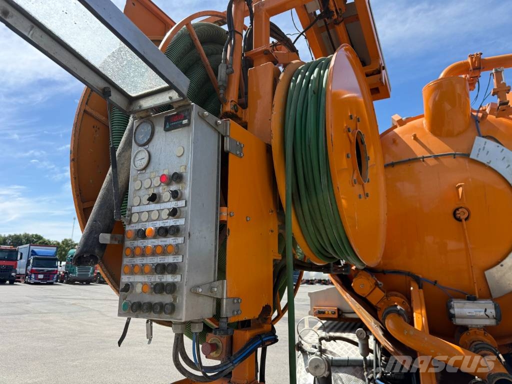 Scania P380 8x2*6 Hvidtved Larsen Flexline 414 Camiones aspiradores/combi