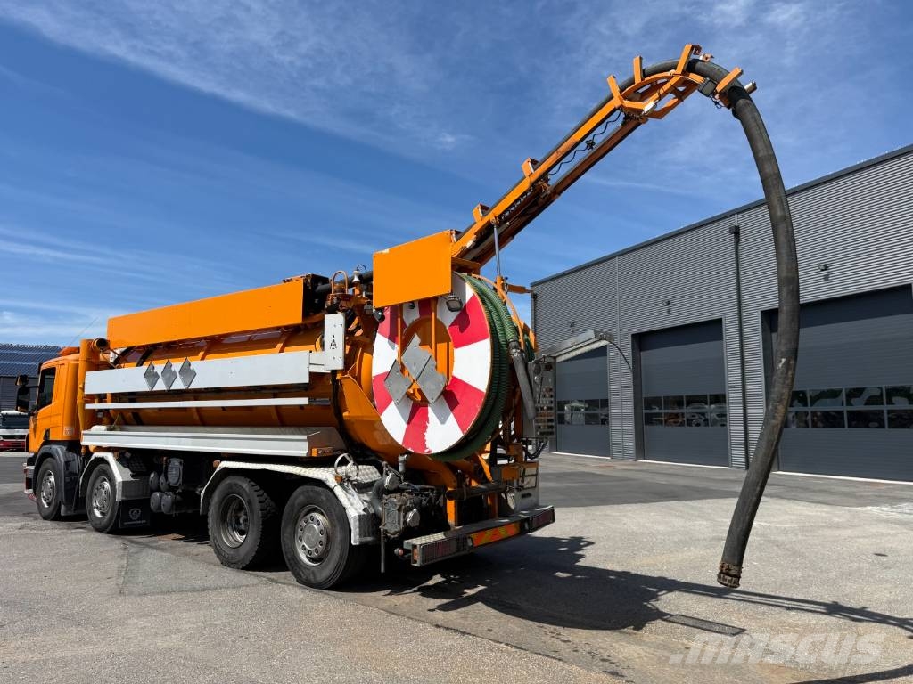 Scania P380 8x2*6 Hvidtved Larsen Flexline 414 Camiones aspiradores/combi