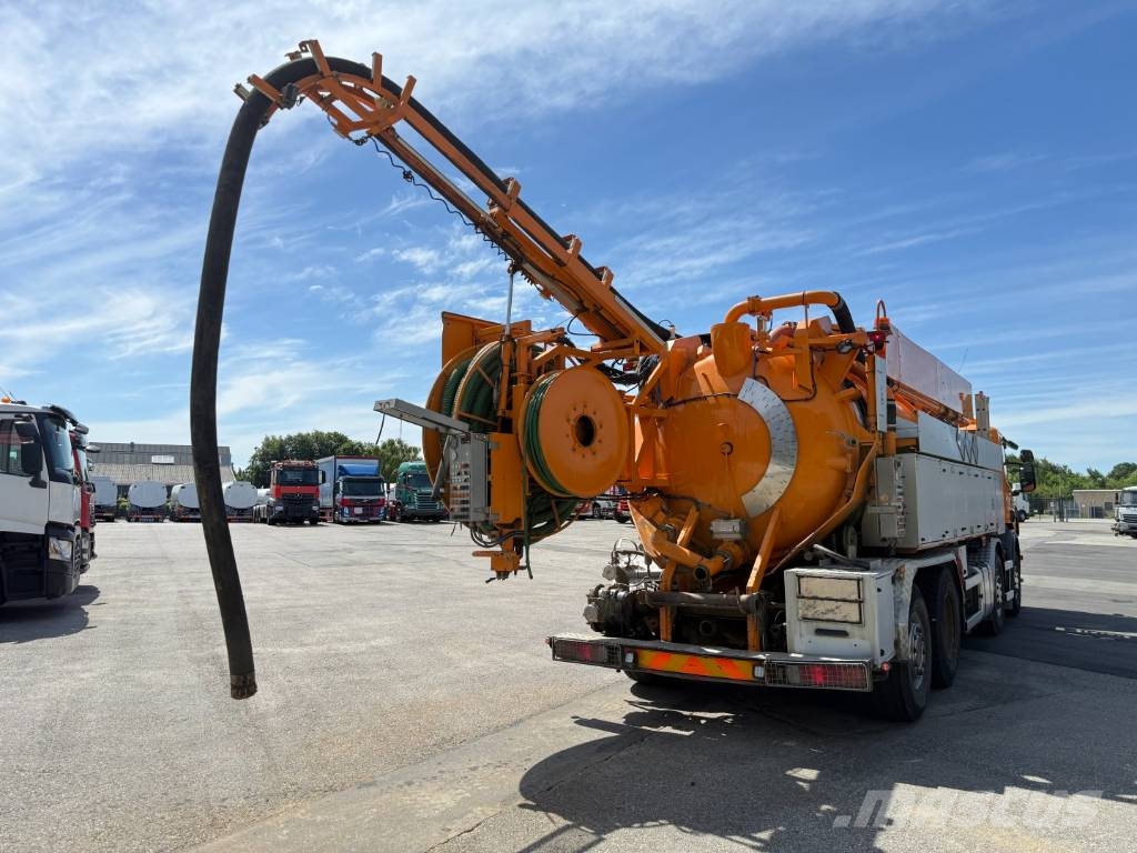 Scania P380 8x2*6 Hvidtved Larsen Flexline 414 Camiones aspiradores/combi
