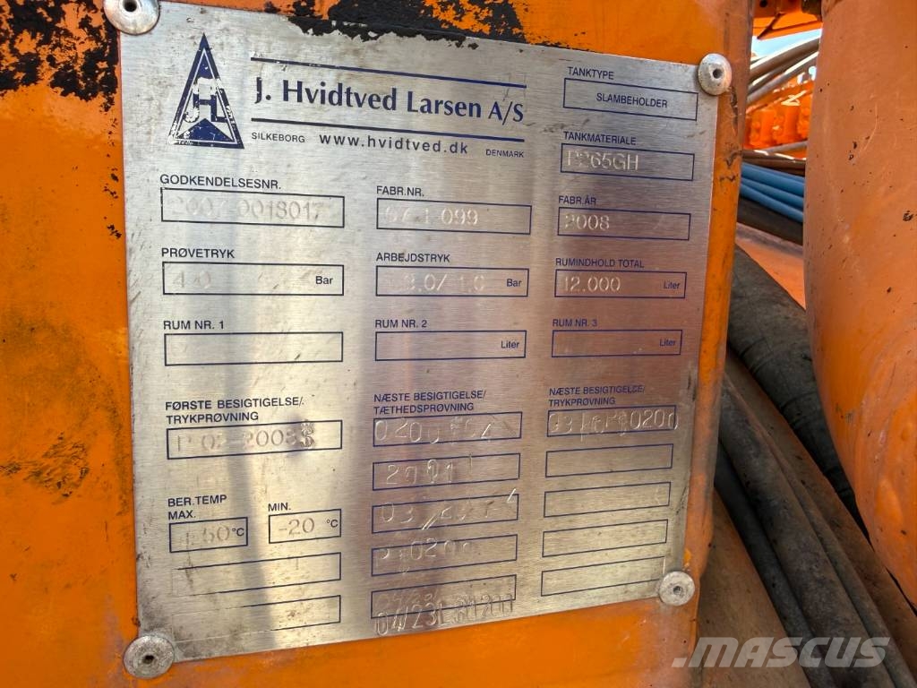 Scania P380 8x2*6 Hvidtved Larsen Flexline 414 Camiones aspiradores/combi