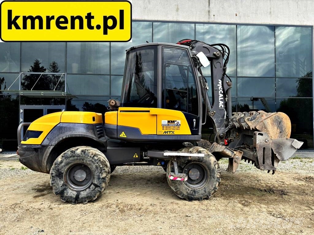 Mecalac 12 MTX KOPARKO-ŁADOWARKA 2018| MECALAC MSX MXT 714 Backhoe loaders