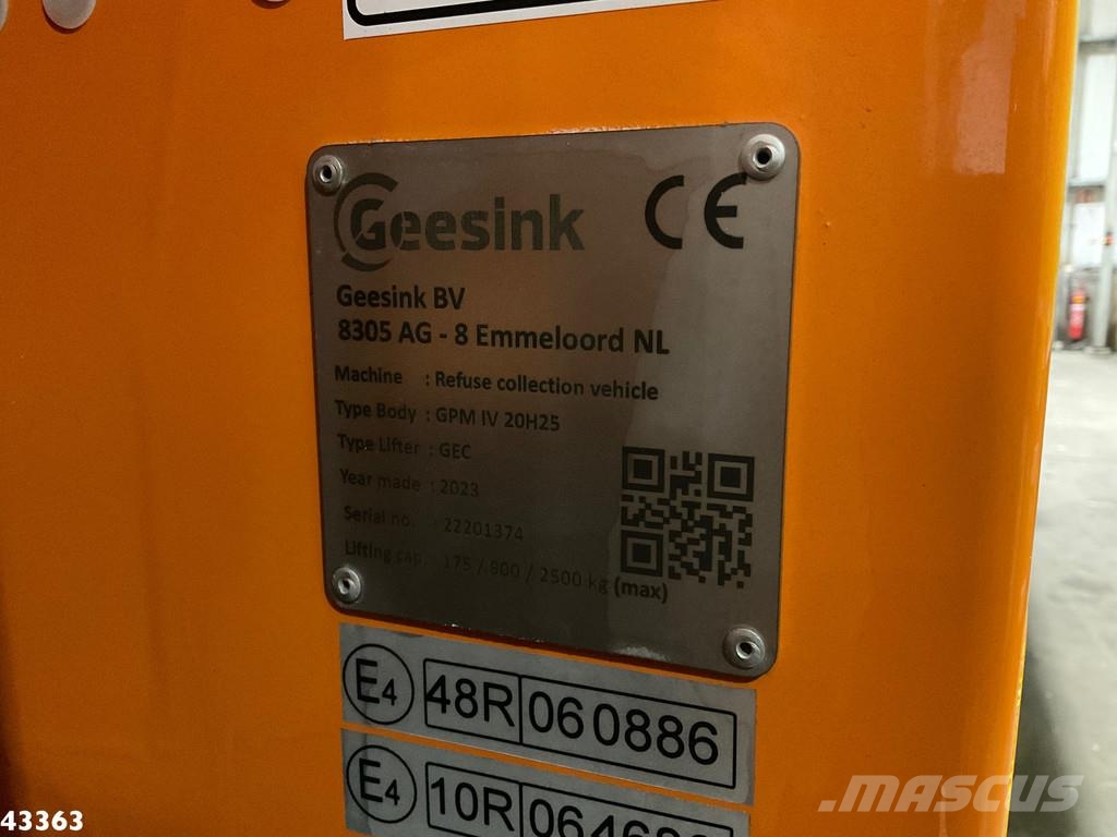 DAF FAG XD 340 Geesink GPM IV 20m³ GEC Śmieciarki