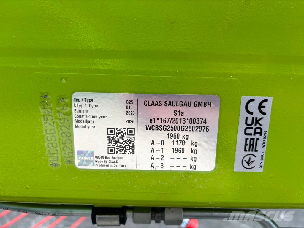 CLAAS Liner 2900 Rendforgatók