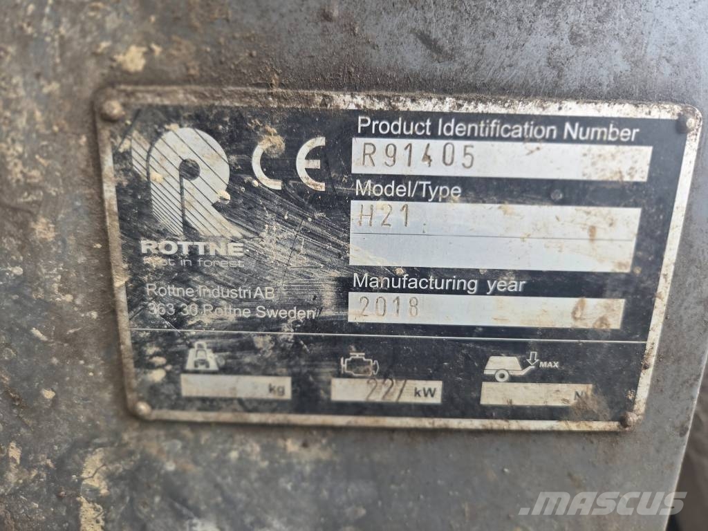 Rottne H21D حصادات