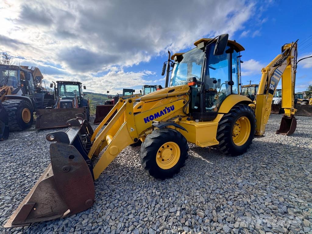 Komatsu WB 97 R-5, JOYSTICK TLB's