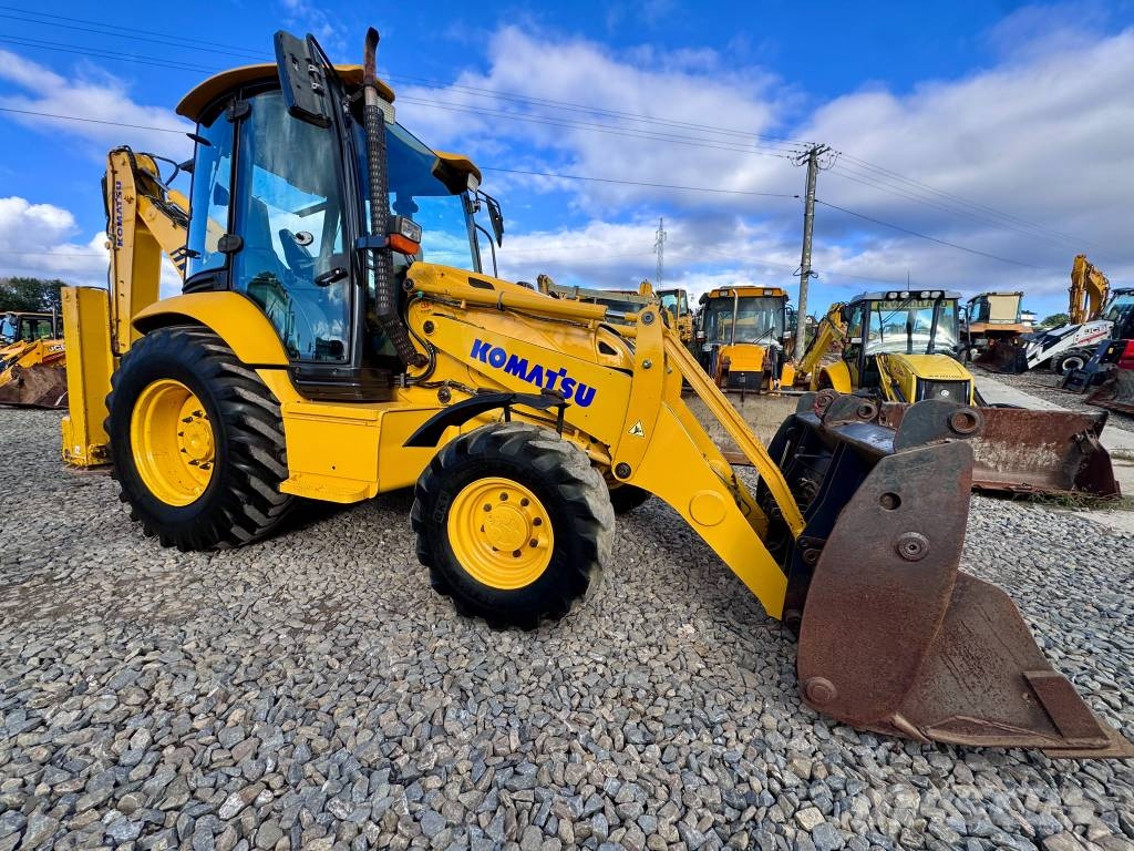 Komatsu WB 97 R-5, JOYSTICK TLB's