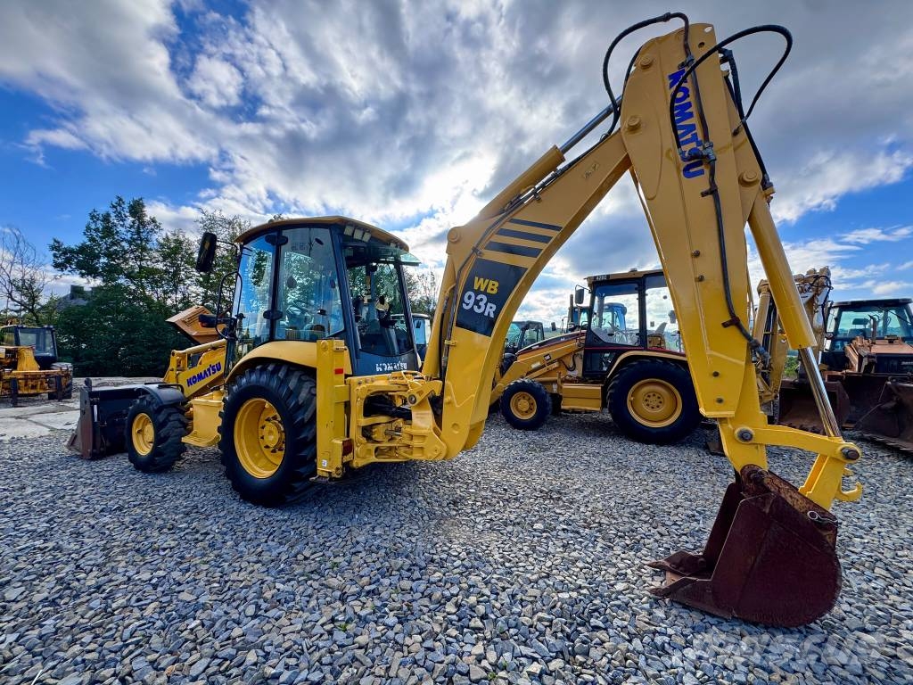 Komatsu WB 97 R-5, JOYSTICK TLB's