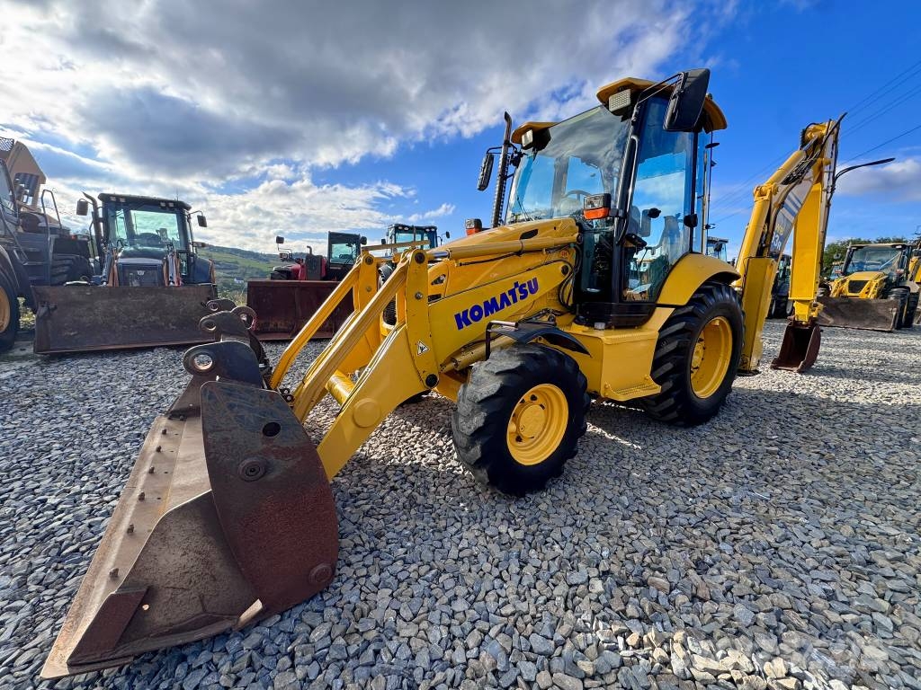 Komatsu WB 97 R-5, JOYSTICK TLB's