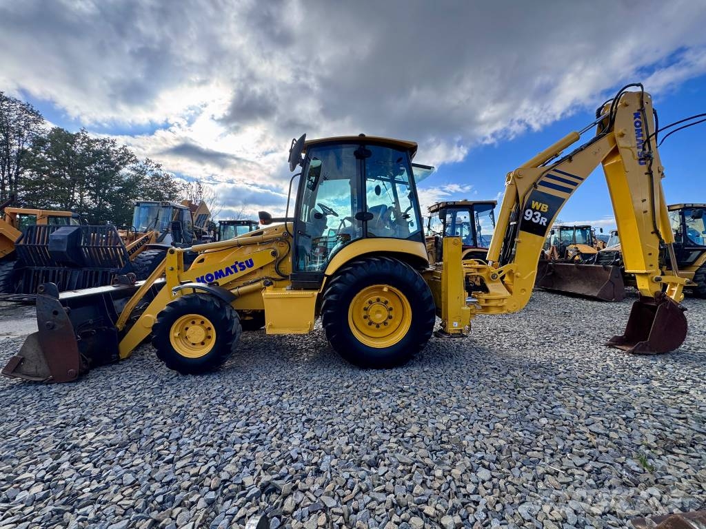 Komatsu WB 97 R-5, JOYSTICK TLB's