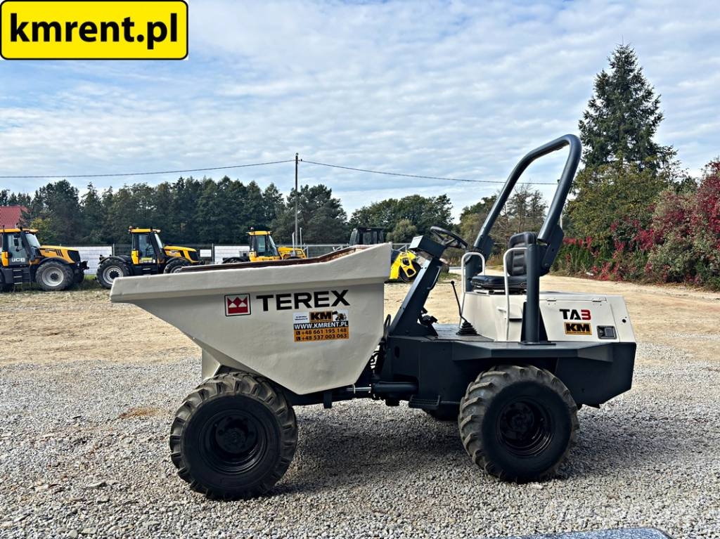 Terex TA3 WOZIDŁO 2006R. | Terex TA3, Thwaites 3 Tonne, Шарнирно-сочленённые самосвалы
