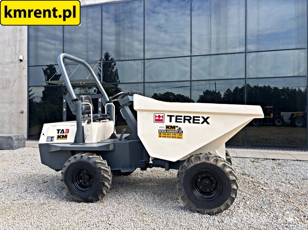 Terex TA3 WOZIDŁO 2006R. | Terex TA3, Thwaites 3 Tonne, Шарнирно-сочленённые самосвалы