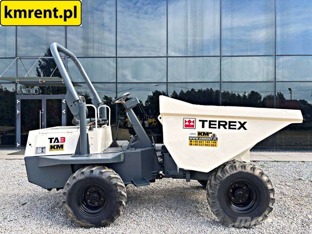 Terex TA3 WOZIDŁO 2006R. | Terex TA3, Thwaites 3 Tonne, Шарнирно-сочленённые самосвалы