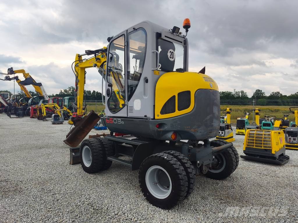 Wacker Neuson 6503 9503 LIEBHERR KOMATSU PW 98 Gravemaskiner på hjul