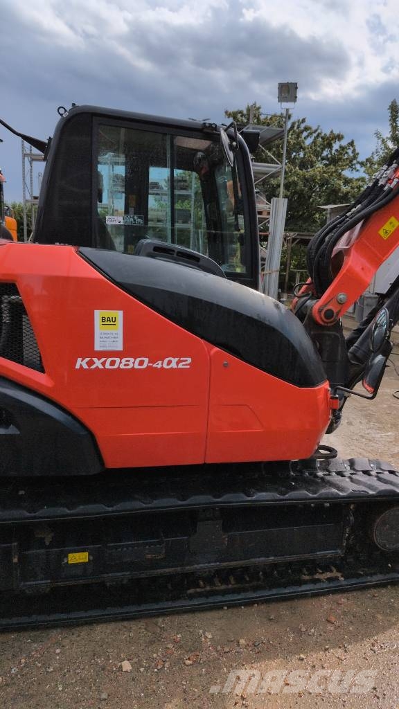 Kubota Kompaktbagger KX 080-4 alpha 2 Pelle sur chenilles