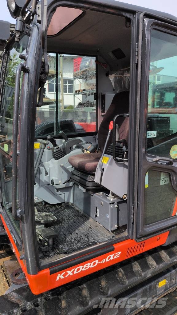 Kubota Kompaktbagger KX 080-4 alpha 2 Pelle sur chenilles