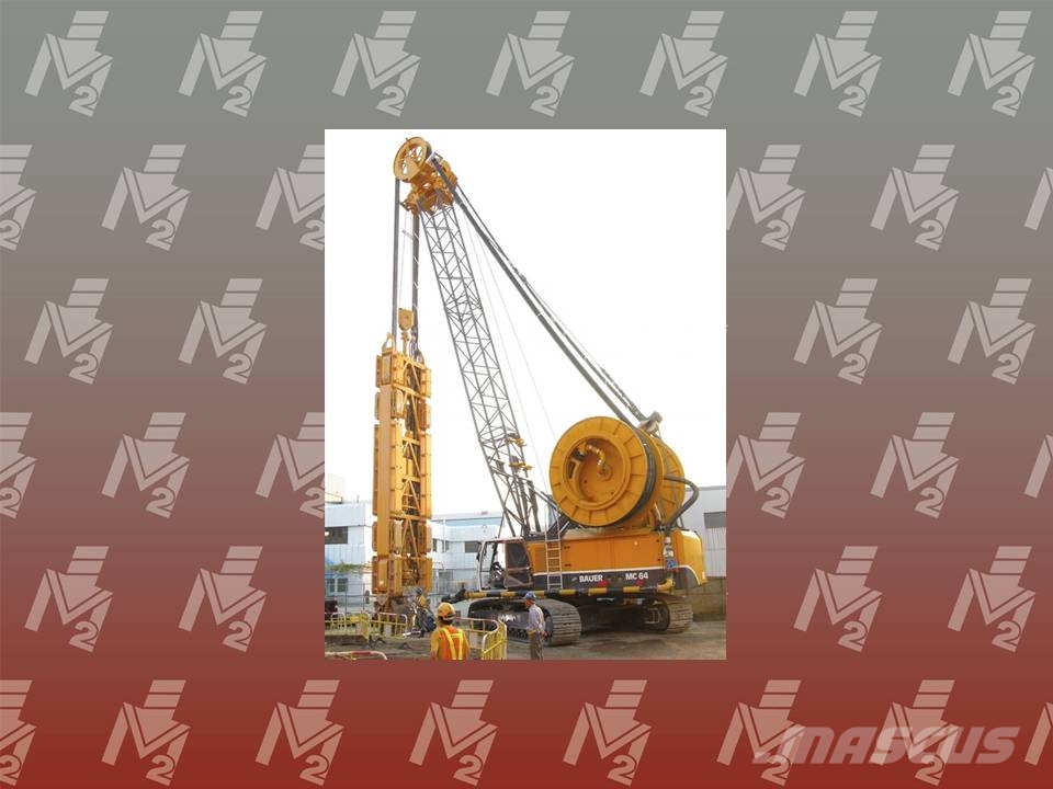 Bauer MC 64 / HDS 100 / BC 40 - M2 Machinery Anlegg - Annet