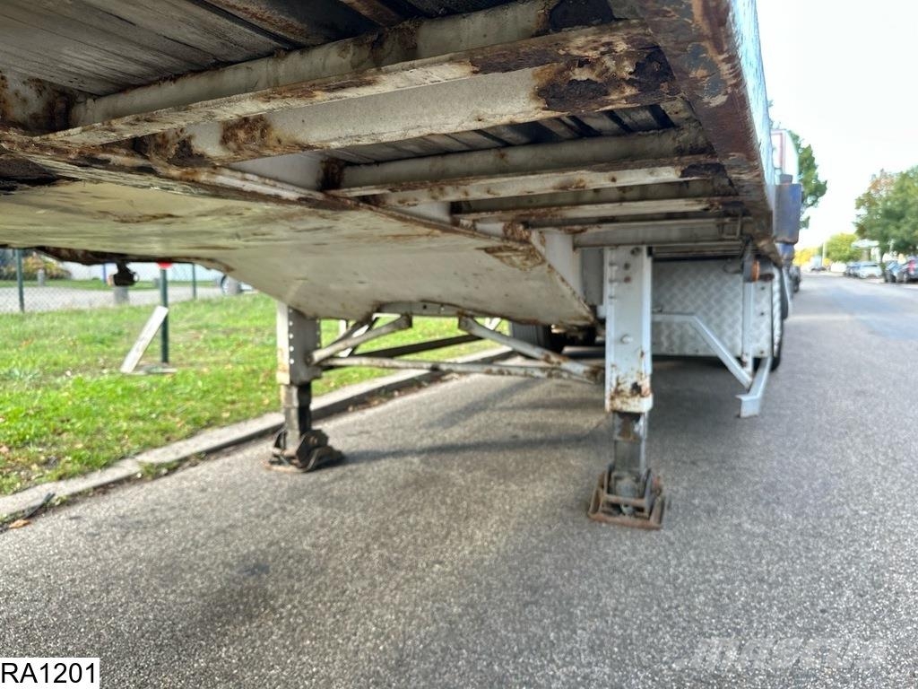 Fruehauf open laadbak Pritschenauflieger