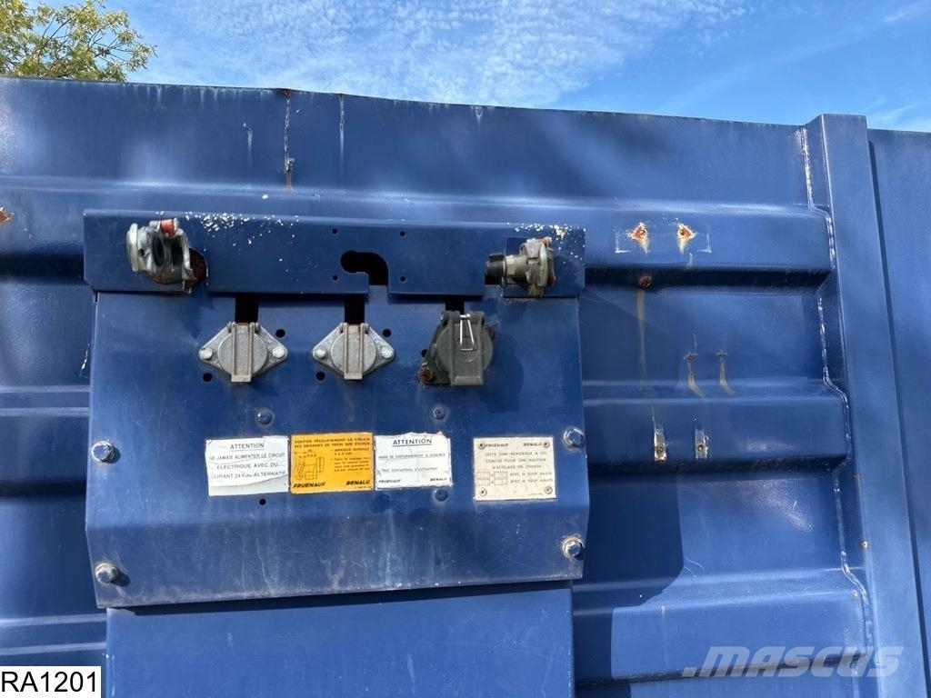 Fruehauf open laadbak Planhengere semi